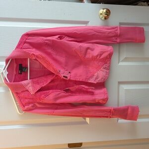 Vintage Pink Diesel Moto Jacket Size M
